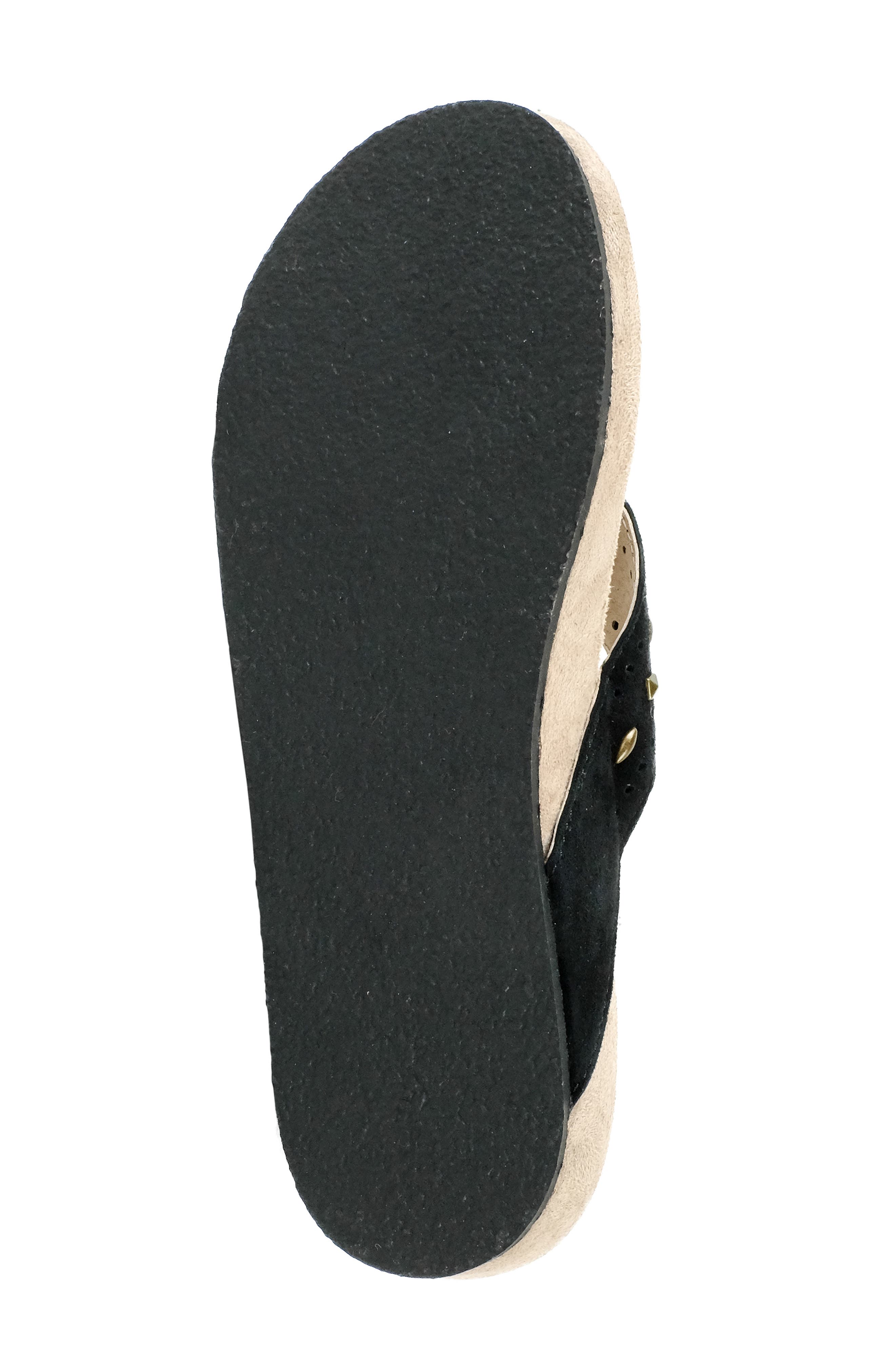 Revitalign Kena Stud Orthotic Flip Flop, Alternate, color, Black