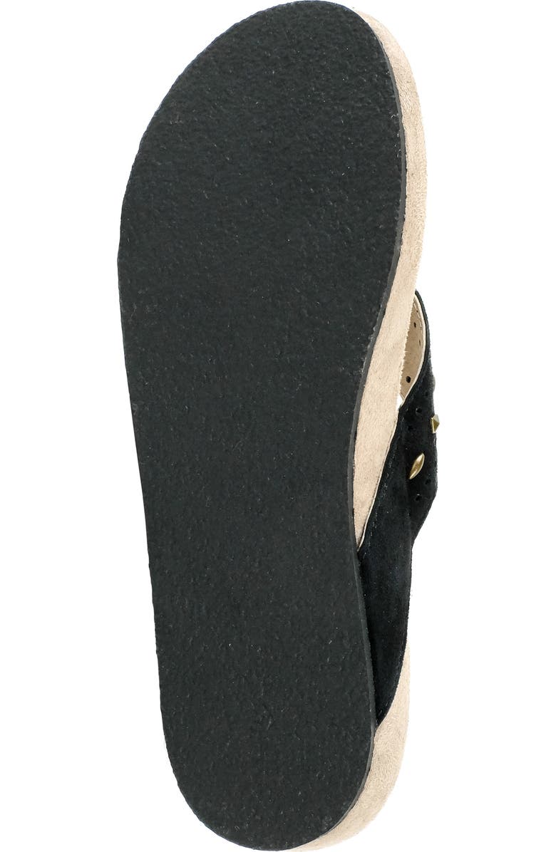 Revitalign Kena Stud Orthotic Flip Flop, Alternate, color, Black