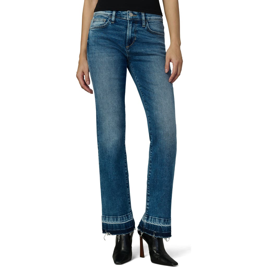 Joe's Womens Denim Split Hem Bootcut Jeans In Fly Away