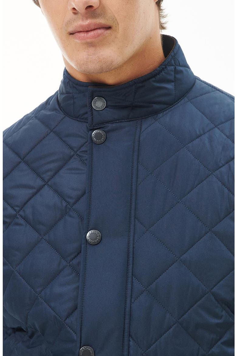 Lowerdale Quilted Jacket, Alternate, color, NAVY