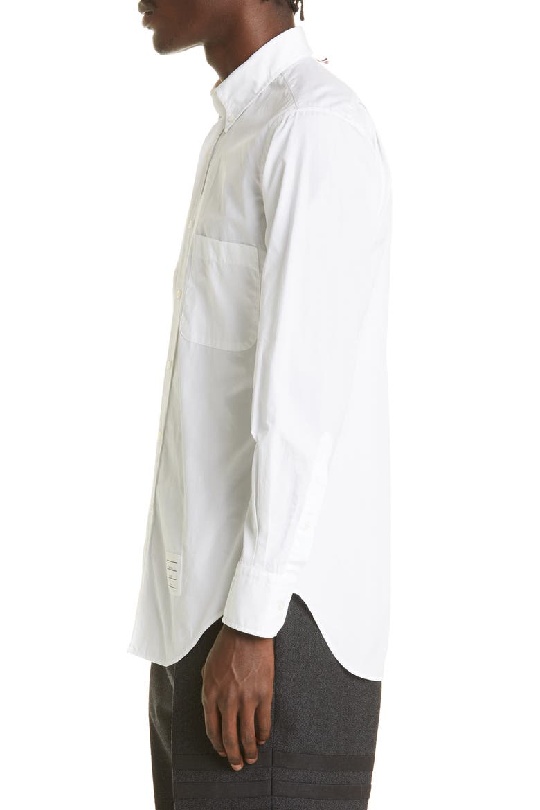 Classic Fit Poplin Button-Up Shirt, Alternate, color, 100 WHITE