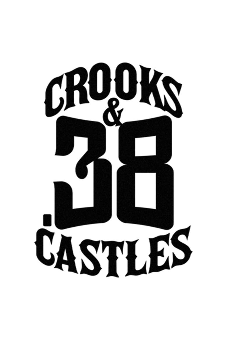 Men's Crooks & Castles Number Logo  Graphic T-Shirt, Alternate, color, White