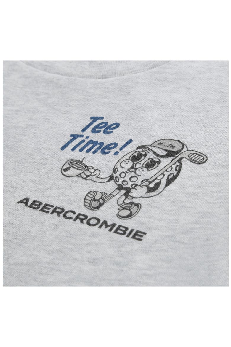 Kids' Tee Time Graphic T-Shirt, Alternate, color, LIGHT GREY HEATHER