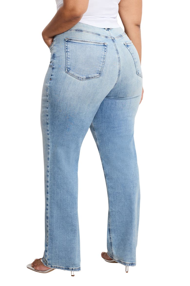 Soft-Tech Good True Straight Leg Jeans, Alternate, color, INDIGO1073