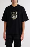 Givenchy New Studio Fit Oversize Logo Graphic T-Shirt