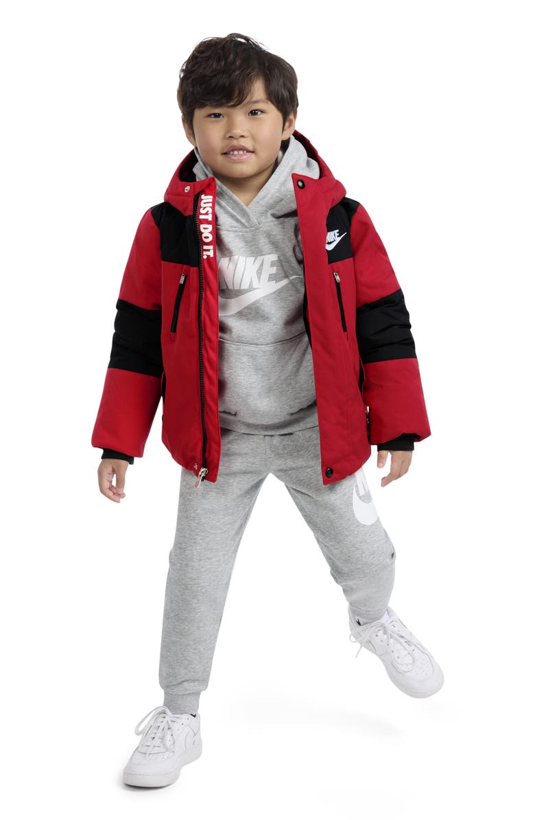 Nike Kids' Outdoor Jacket, Alternate, color, University Red