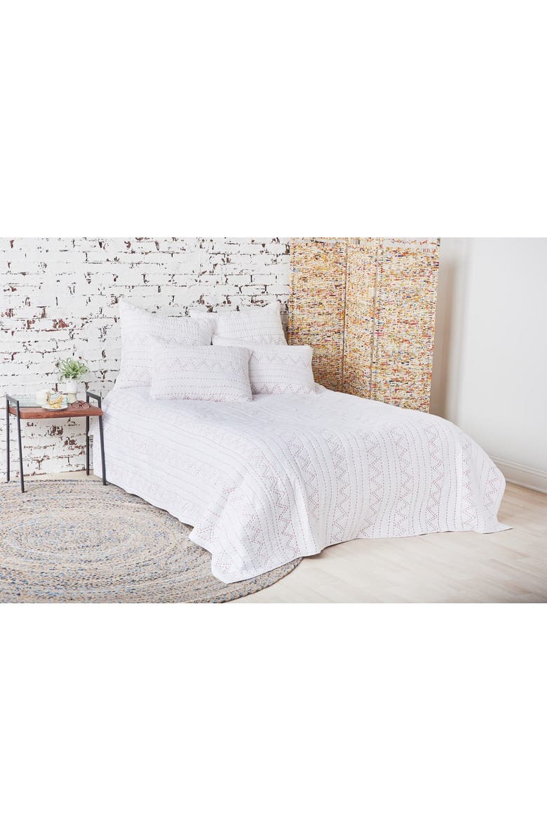 carol & frank Breck Quilt, Main, color, White