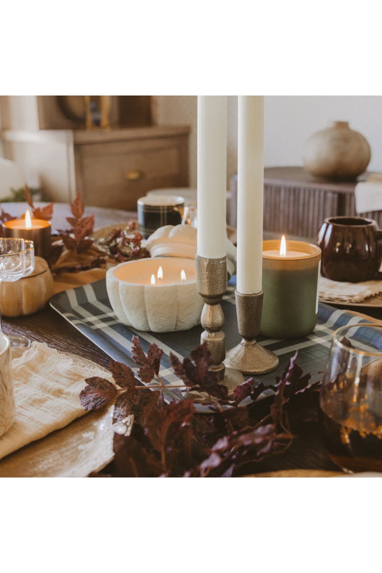 Figural Pumpkin Soy Fall Candle, Alternate, color, Cashmere and Vanilla