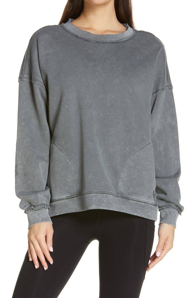 FP Movement by Free People Free People FP Movement Metti Crewneck Sweatshirt, Main, color,