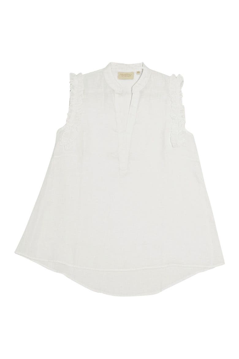 Wind In My Hair V-Neck Shirt, Alternate, color, White