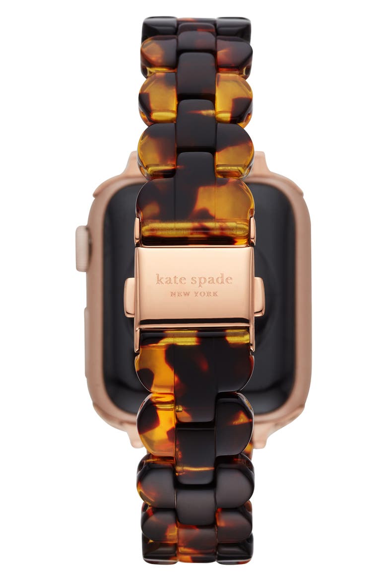 acetate 16mm Apple Watch® bracelet watchband, Alternate, color, TORTOISE