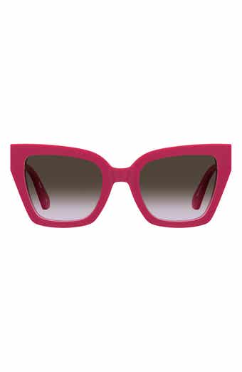 Moschino 53mm Cat Eye Sunglasses