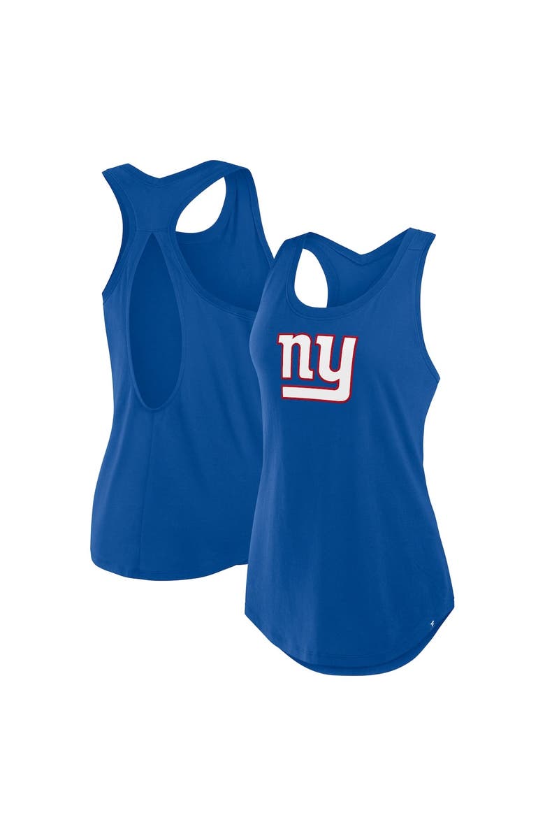 FANATICS Women's Fanatics Royal New York Giants Iron Fan Tank Top, Alternate, color, Royal