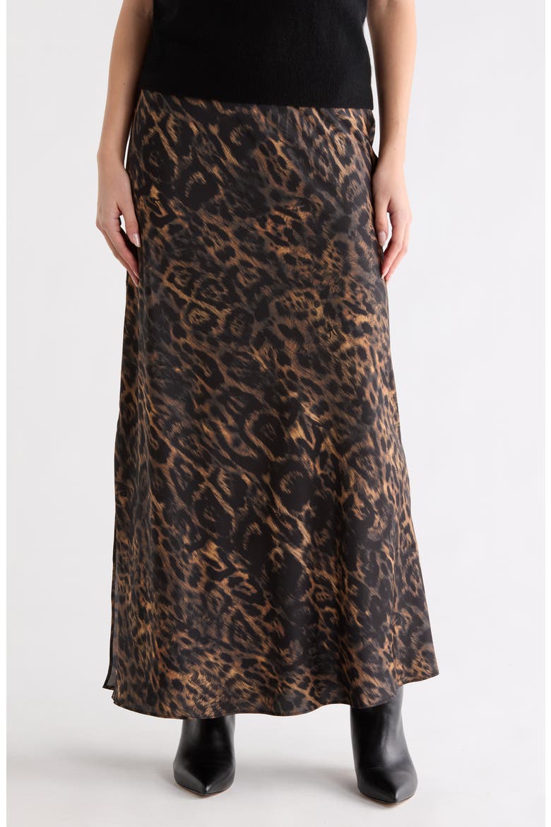 Bryony Bias Maxi Skirt, Main, color, JINX GOLDEN BROWN