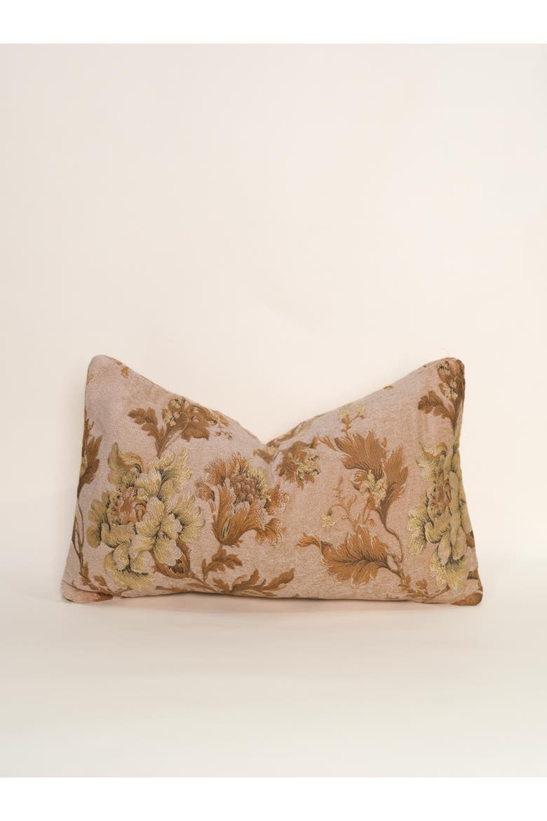 Benice Tapestry Lumbar, Main, color, Beige