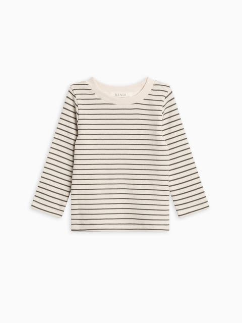 Rory Ribbed Long Sleeve Top (Toddler & Little Kids)