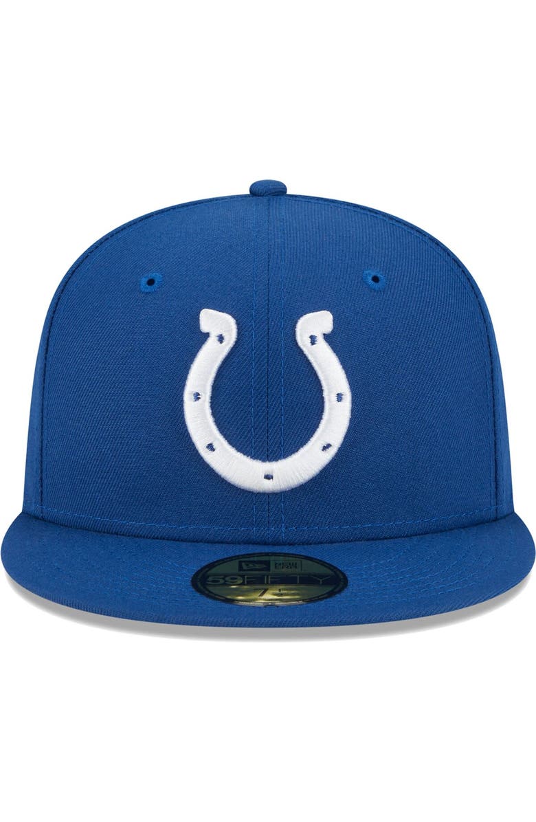 New Era Men's New Era Royal Indianapolis Colts  Main 59FIFTY Fitted Hat, Alternate, color, 
