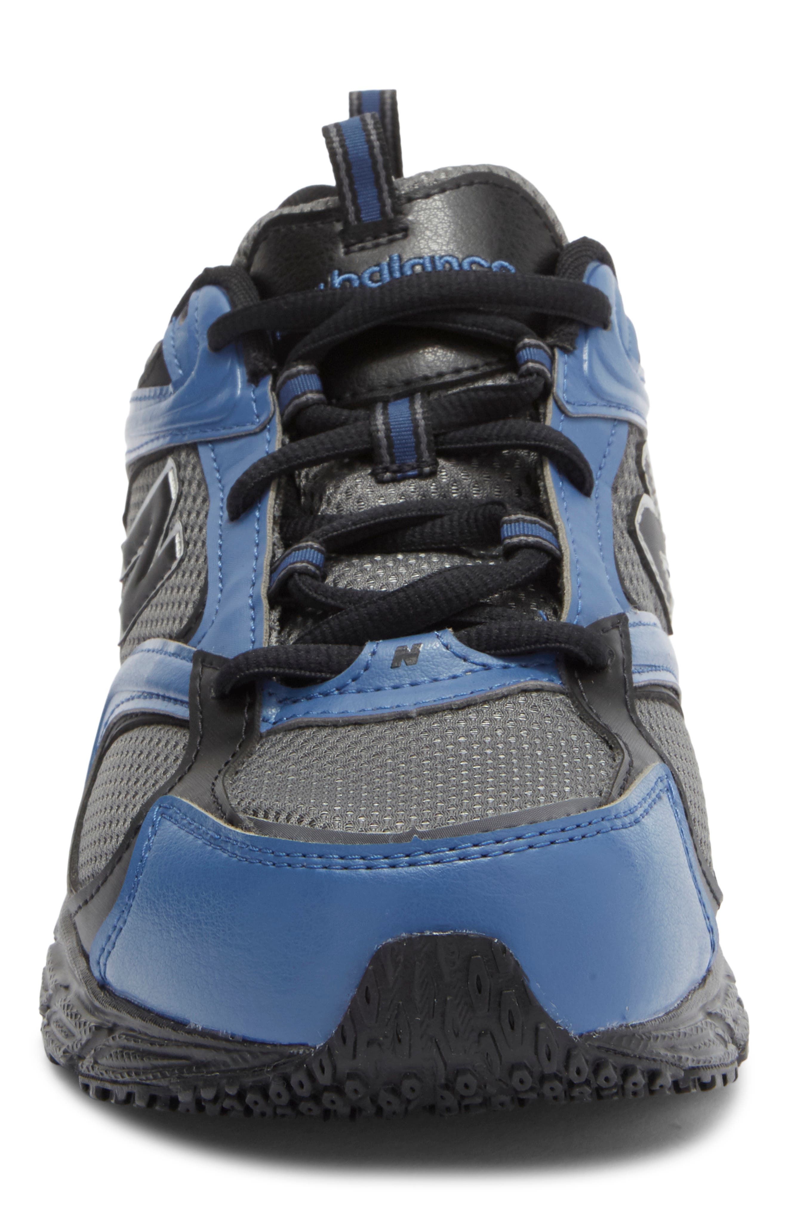 New Balance 408 Running Shoe, Alternate, color, Castlerock/ Black