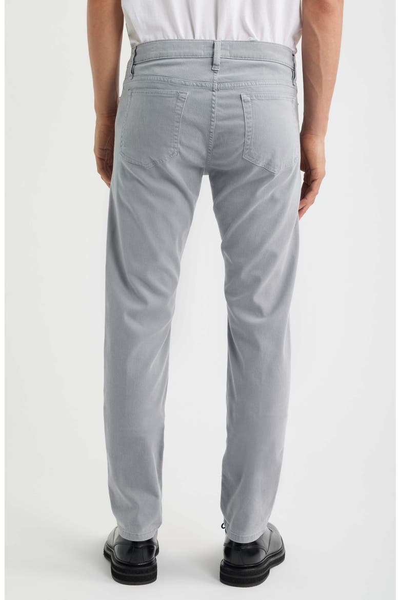 L'Homme Slim Fit Five-Pocket Twill Pants, Alternate, color, SEA BLUE