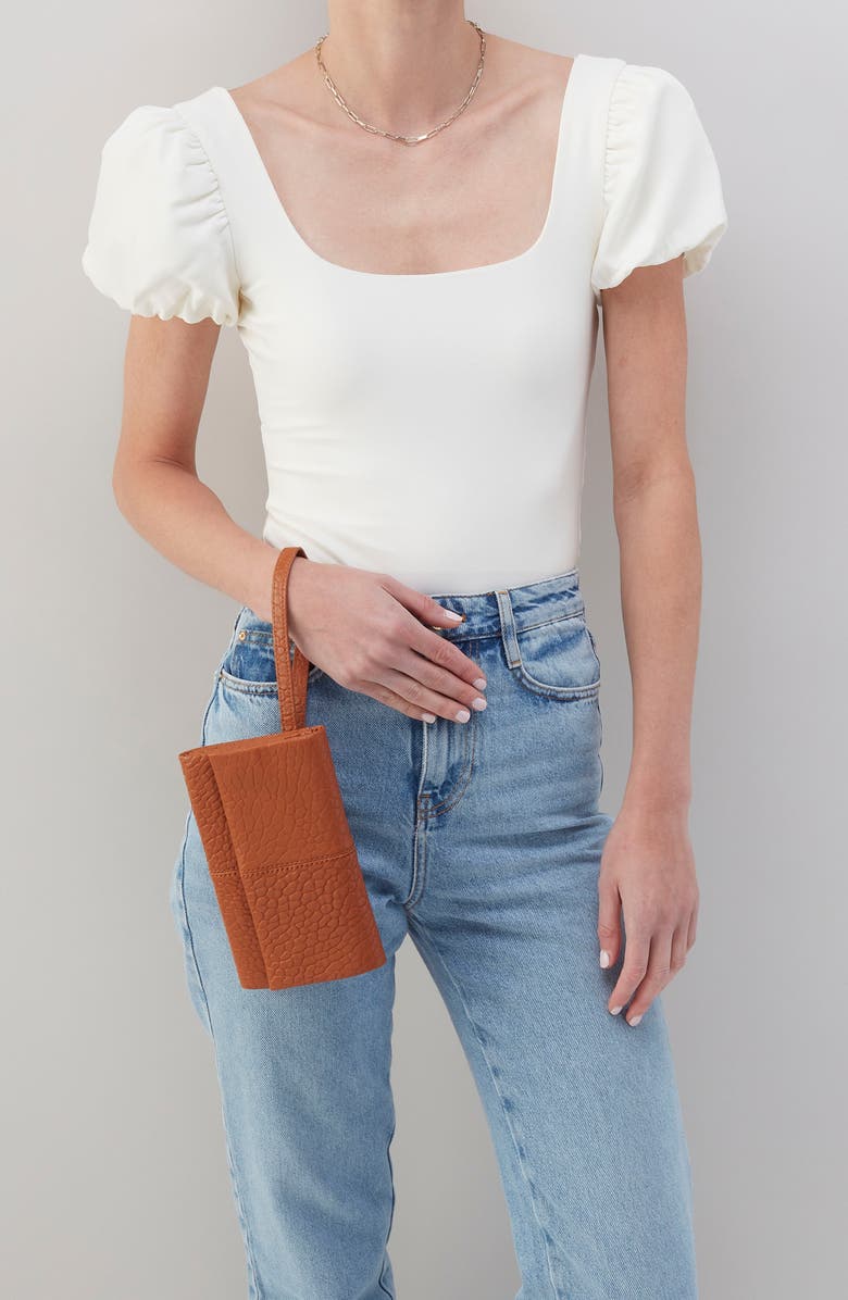 HOBO Keen Leather Continental Wallet, Alternate, color,