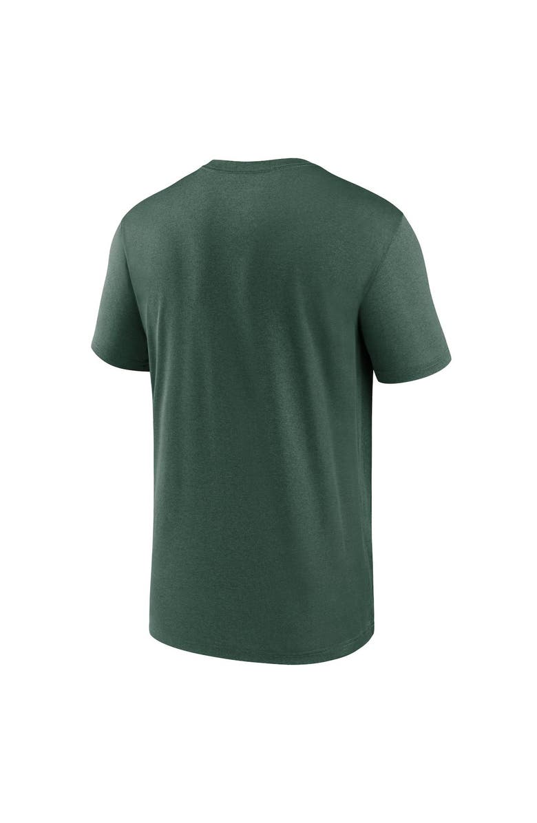 Nike Men's Nike Green Green Bay Packers Horizontal Lockup Legend Performance T-Shirt, Alternate, color, 