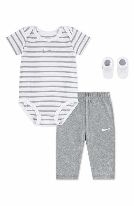 Nike Bodysuit, Pants & Terry Socks Boxed Set