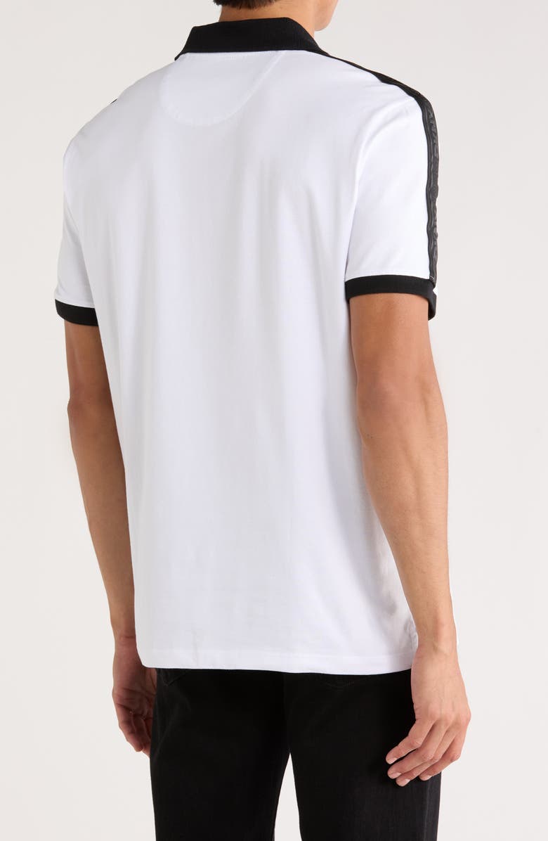 DKNY SPORTSWEAR Pali Stretch Cotton Polo, Alternate, color, White