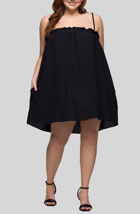 Jersey Shift Dress (Plus)
