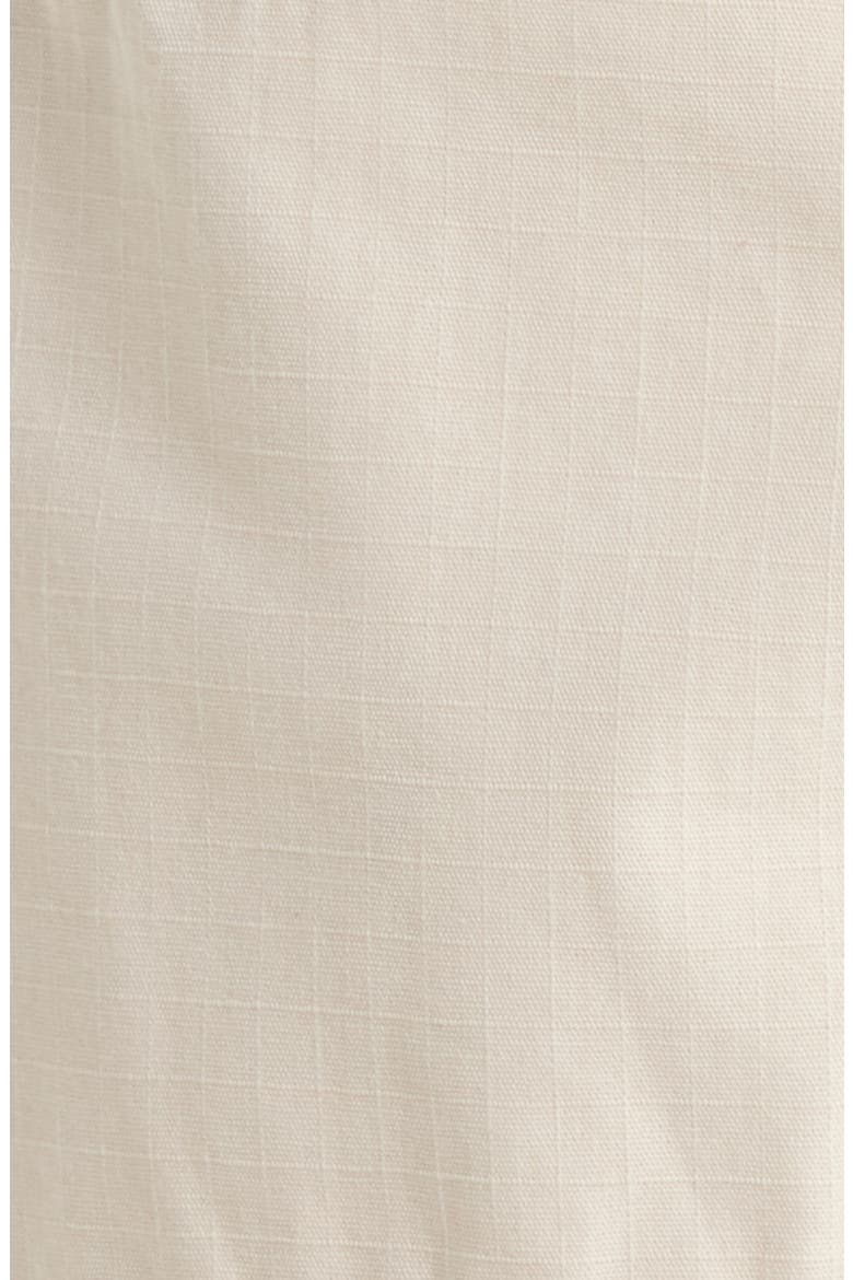 Laguna Drawstring Straight Leg Cotton Pants, Alternate, color, CREMA