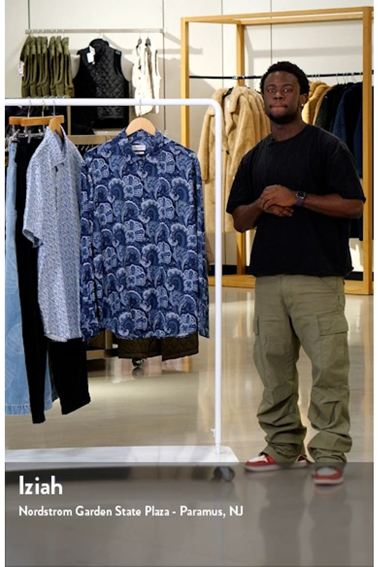 Julian Paisley EcoVero™ Viscose Button-Up Shirt video