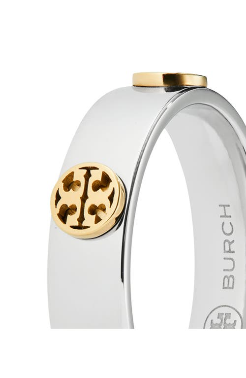 Tory Burch Miller Stud Ring In Silver