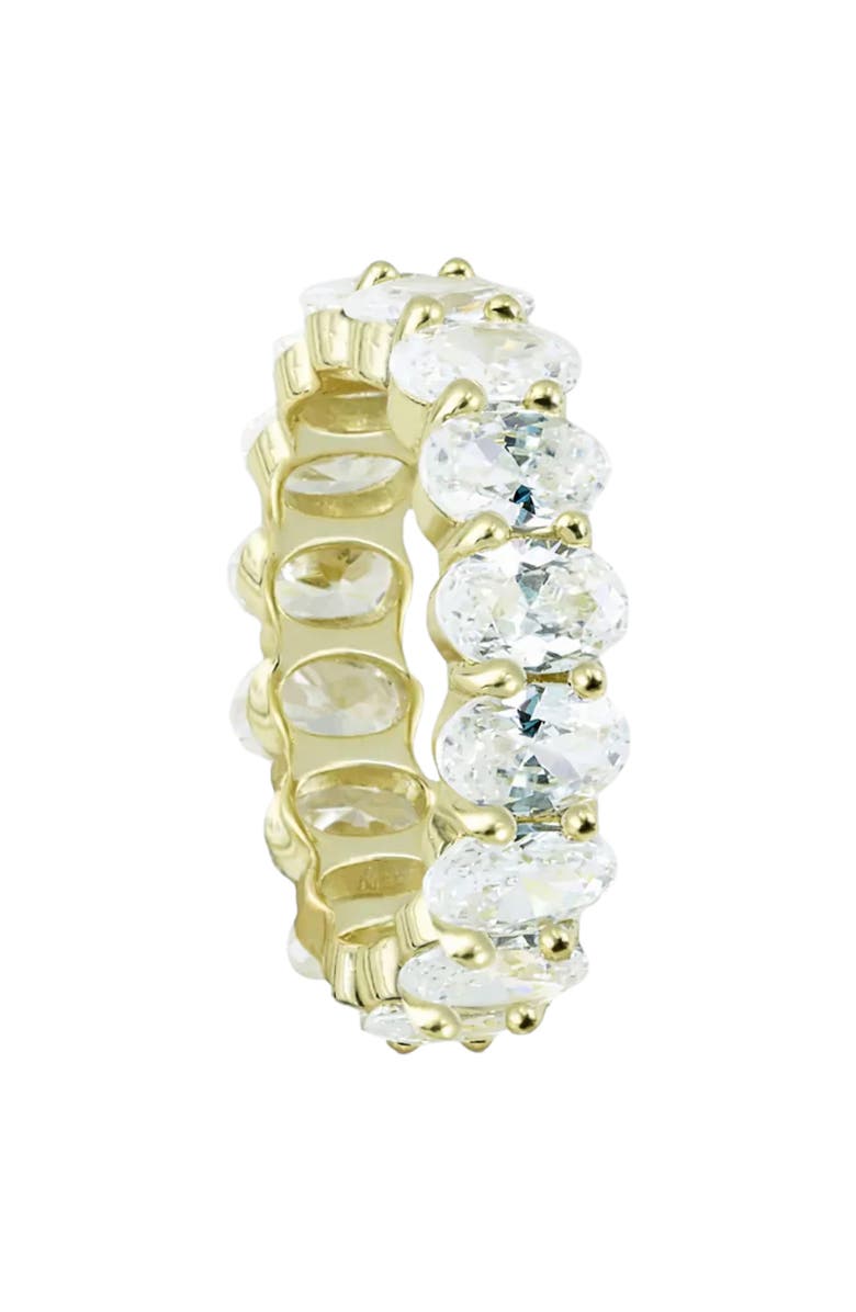 The M Jewelers The Oval Cut Eternity Band, Main, color, Gold