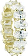 The M Jewelers The Oval Cut Eternity Band
