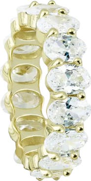 The M Jewelers The Oval Cut Eternity Band