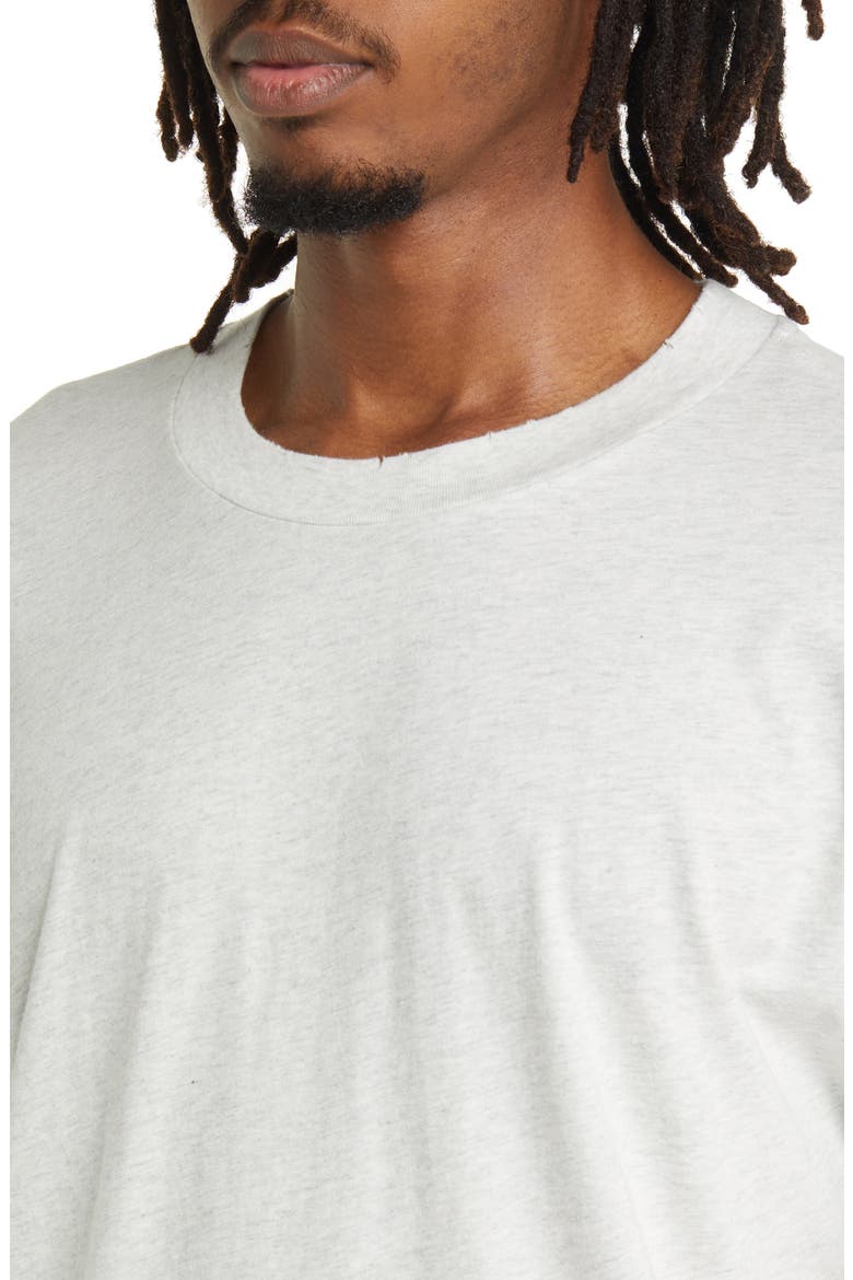 Core Oversize Organic Cotton Jersey T-Shirt, Alternate, color, ASH GREY