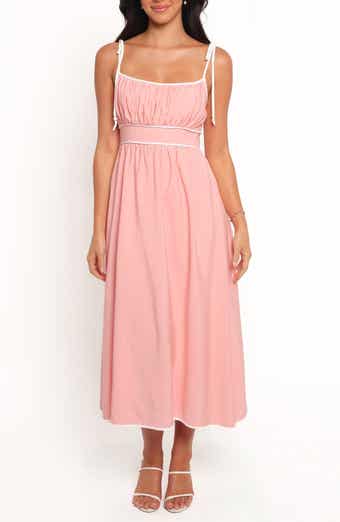 Petal & Pup Tie Strap Maxi Dress
