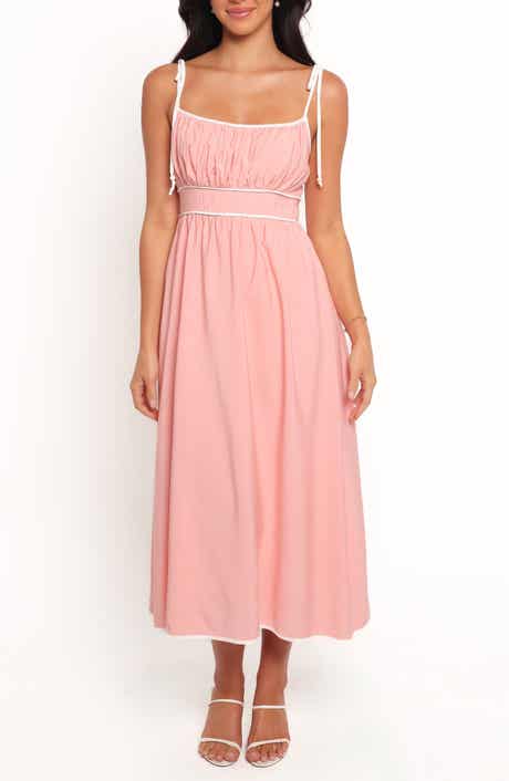 Petal & Pup Tie Strap Maxi Dress