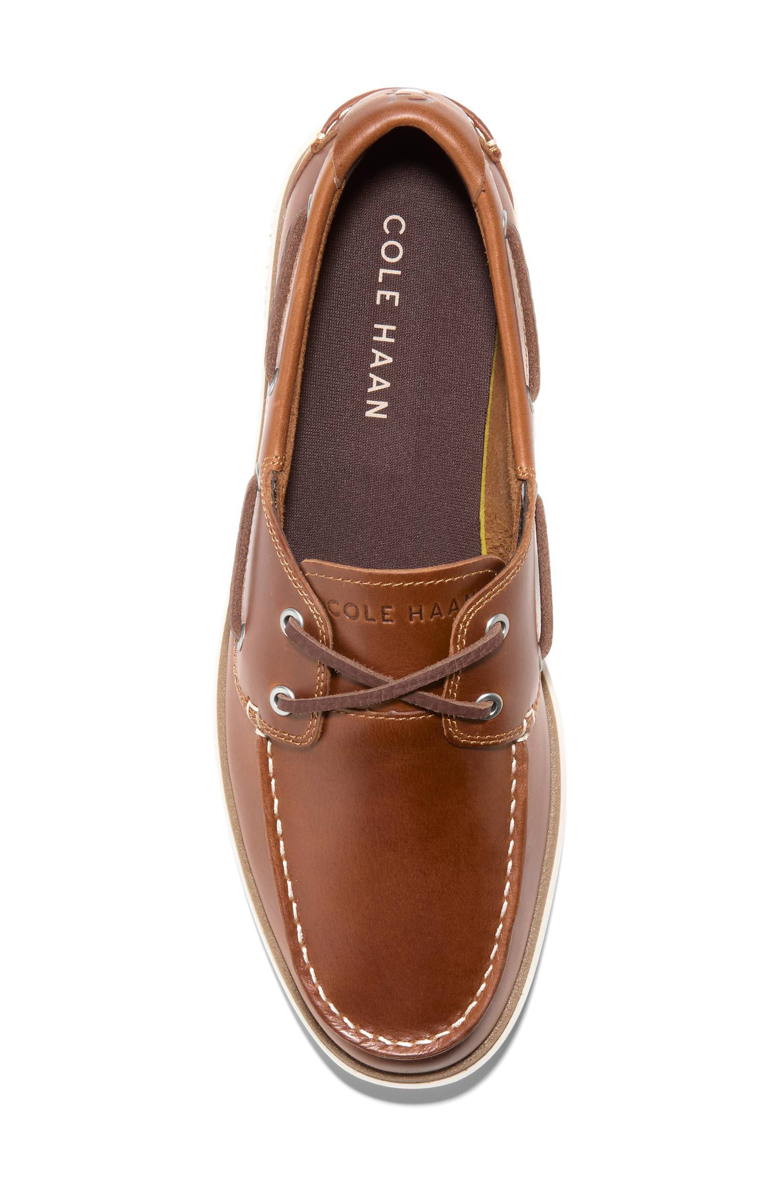 Cole Haan GrandPro Windward Boat Shoe, Alternate, color, British Tan