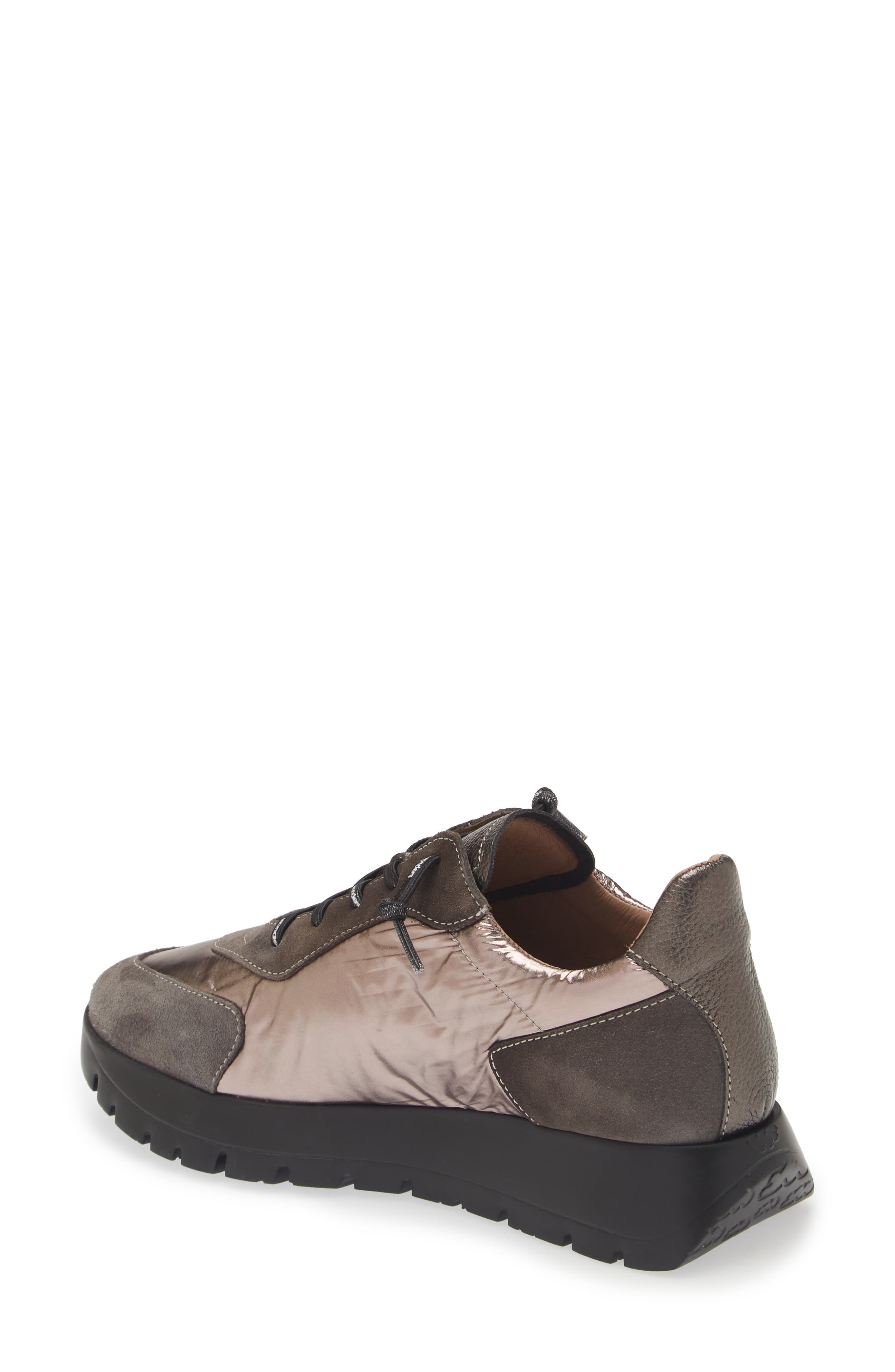 Wonders Oslo Sneaker, Alternate, color, Grey Black Lead Combo