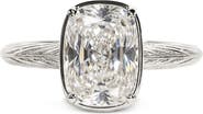 Sterling Forever Cushion Cut Sterling Silver Ring