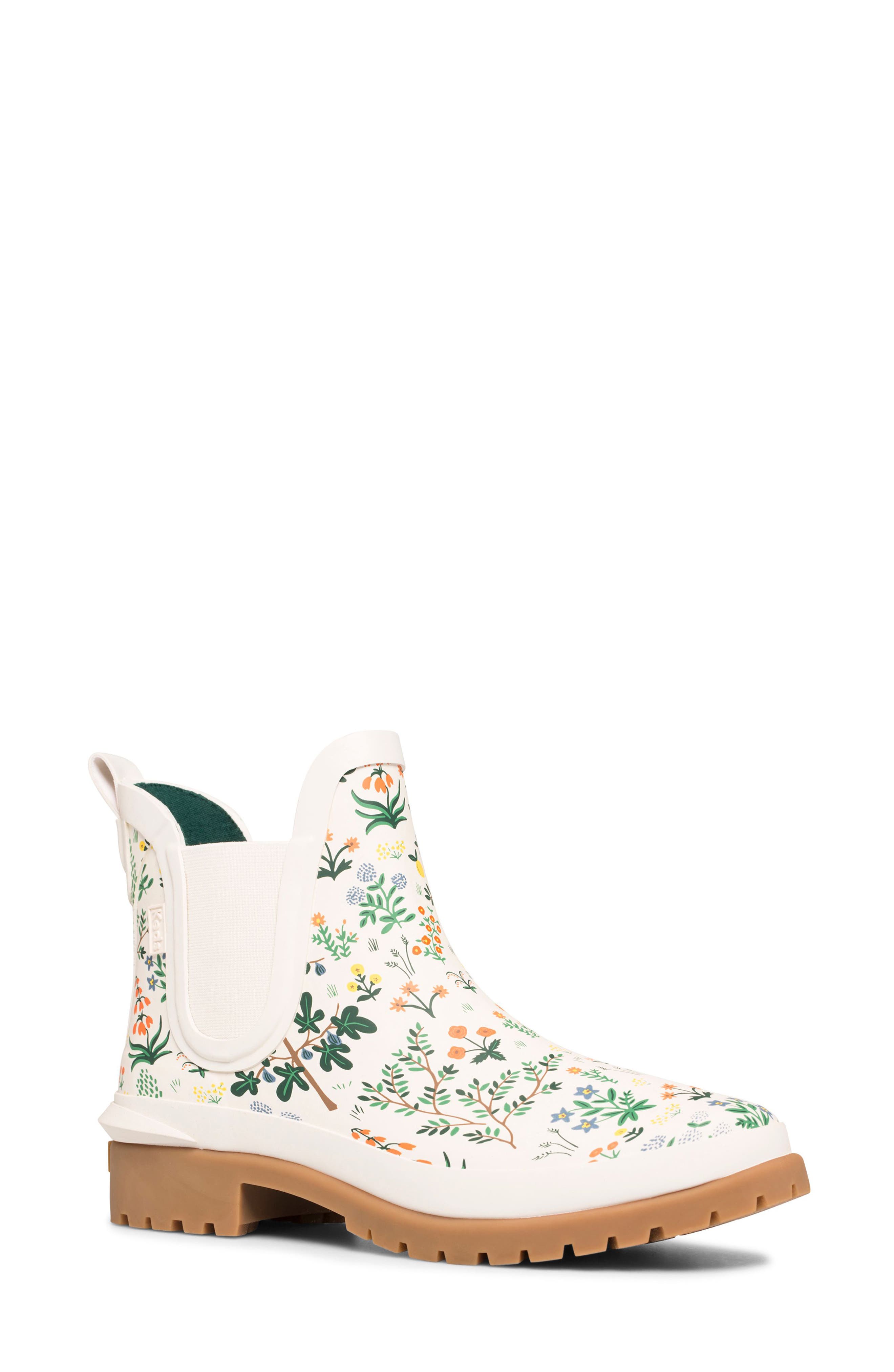 Keds<sup>®</sup> x Rifle Paper Co. Rowan Rain Boot, Main, color, 
