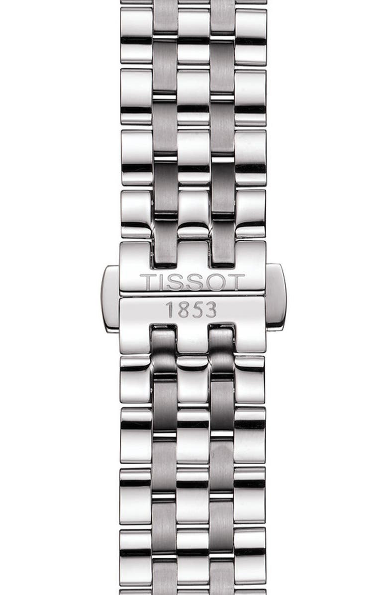 Tissot T-Classic Carson Premium Moonphase Bracelet Watch, 40mm, Alternate, color, 