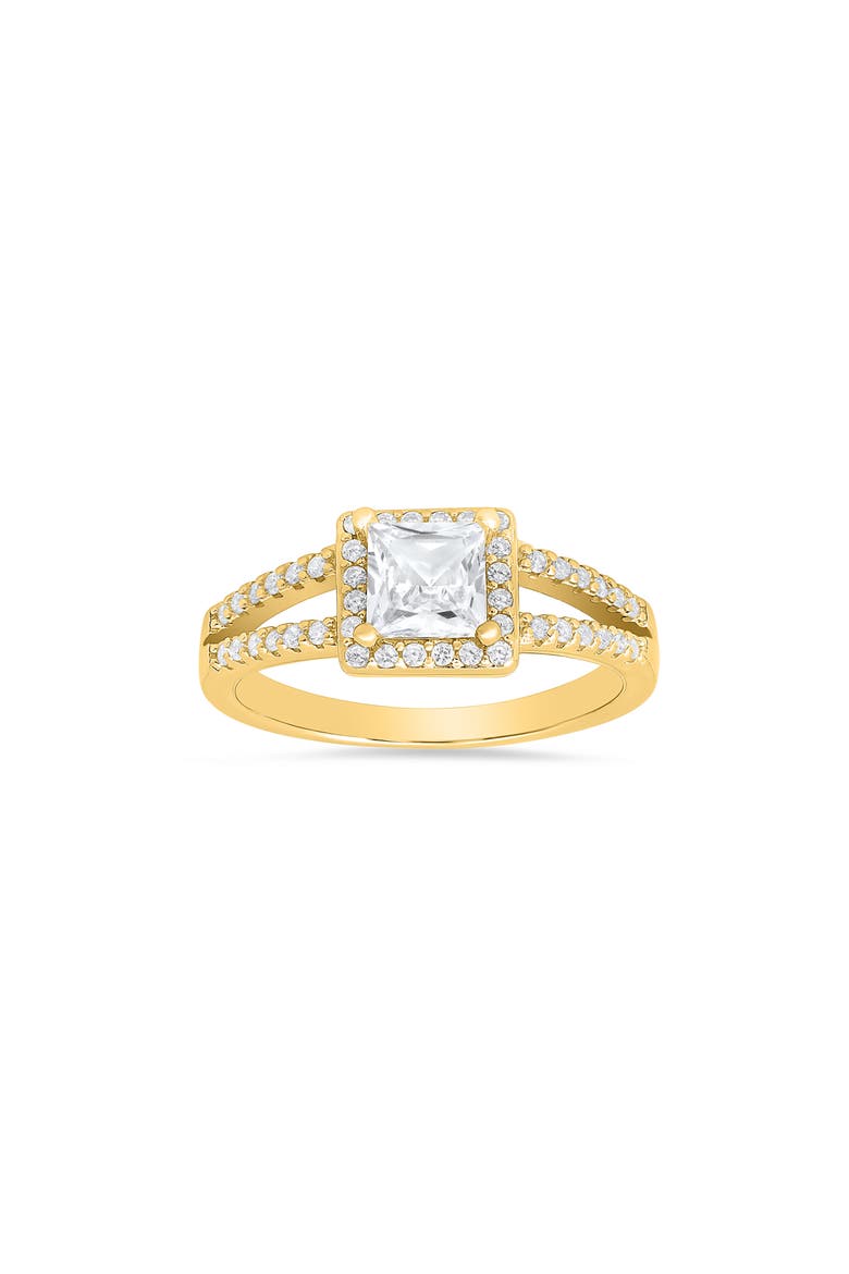 Princess Halo Ring, Main, color, GOLD