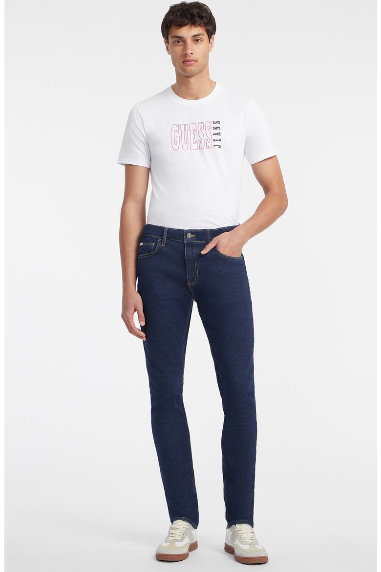 G12 Skinny Jeans, Alternate, color, BLUE