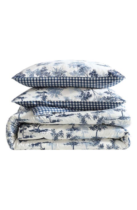 Vintage Forest Toile 2-Piece Twin Comforter Set