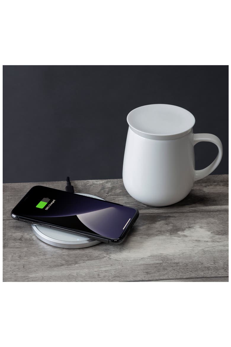 Ui Mug & Warmer Set, Alternate, color, WHITE