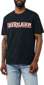 True Religion So Fresh Logo Cotton Graphic T-Shirt