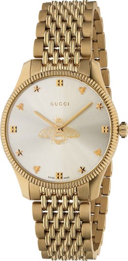 Gucci G-Timeless Bracelet Watch, 36mm | Nordstrom Gucci G-Timeless Bracelet Watch, 36mm | Nordstrom