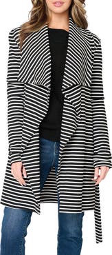 GIBSONLOOK Belted Ponte Topper Jacket