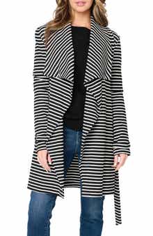Belted Ponte Topper Jacket